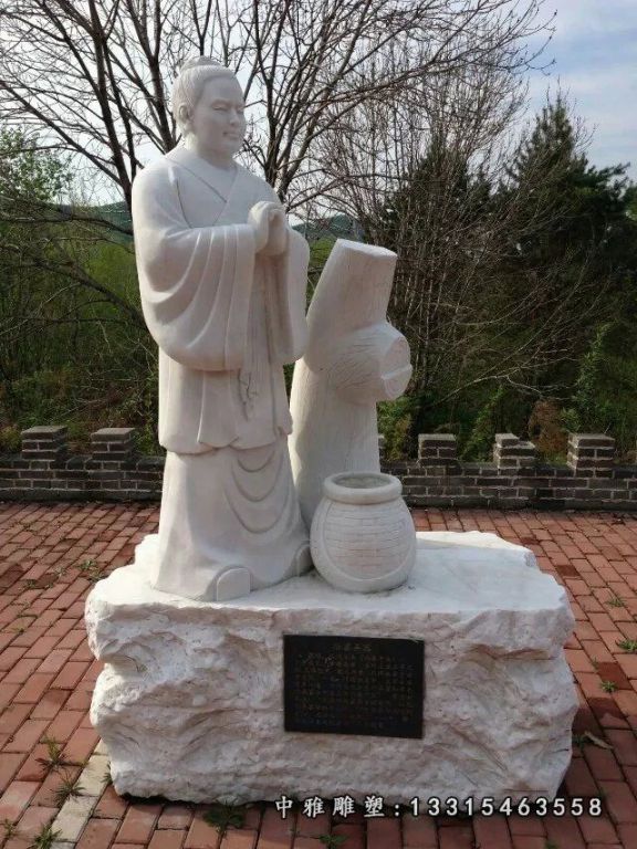 大理石城市人物雕塑