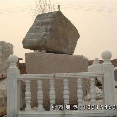 公园汉白玉石雕栏杆