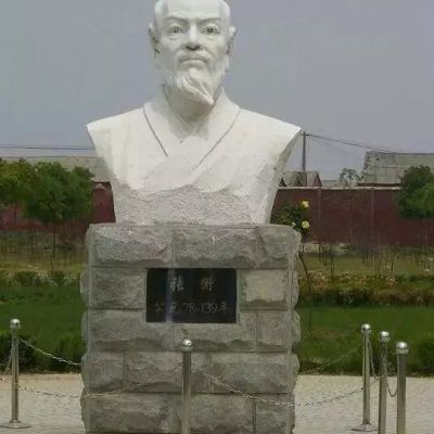 石雕古代名人张衡