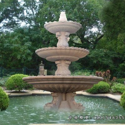 园林景观石雕喷泉