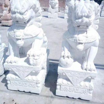 镇宅动物石雕狮子