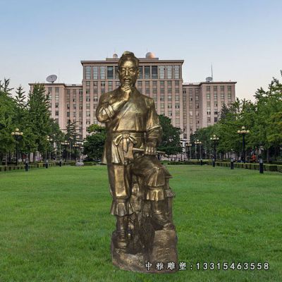 铜雕木匠鼻祖鲁班