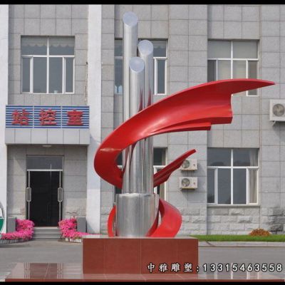企业标志不锈钢雕塑