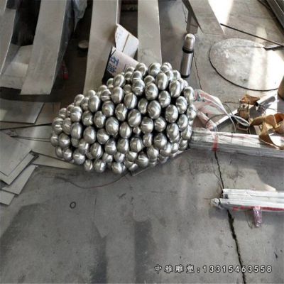 不锈钢仿真葡萄雕塑