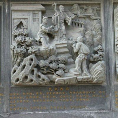 石浮雕景观雕塑