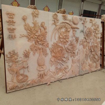 广场石浮雕景观