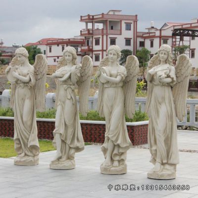 石雕广场天使