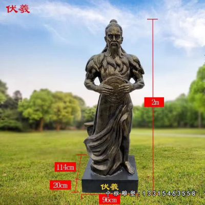 铸铜典故伏羲人物