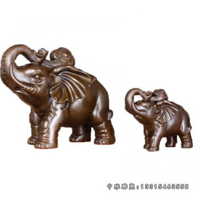 动物铜雕大象