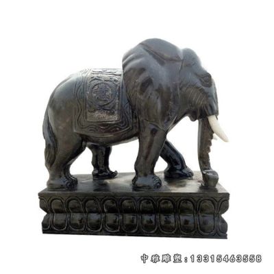 动物大象铜雕雕塑