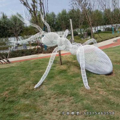 不锈钢蚂蚁雕塑