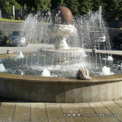 石雕广场喷泉