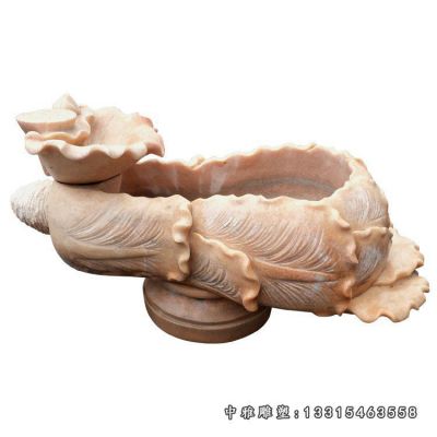 石雕流水池摆件