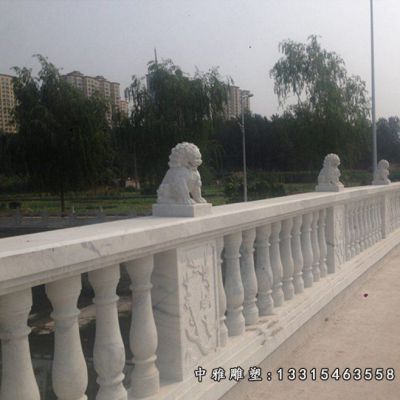 石雕欧式栏杆雕塑