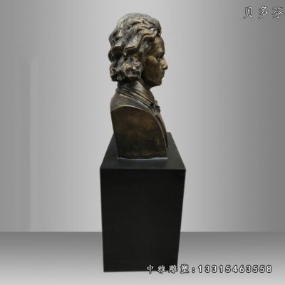 音乐家贝多芬铜雕雕塑