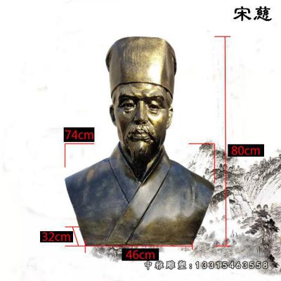 名医宋慈铜雕