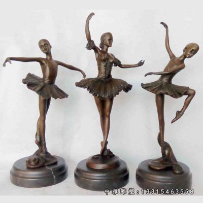 跳舞人物铜雕雕像