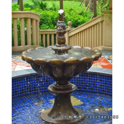 大型铜雕喷泉