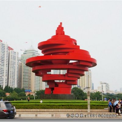 大型景观不锈钢雕塑