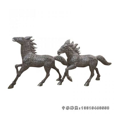 大型马不锈钢雕塑