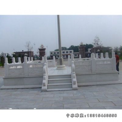 升旗台石雕摆件