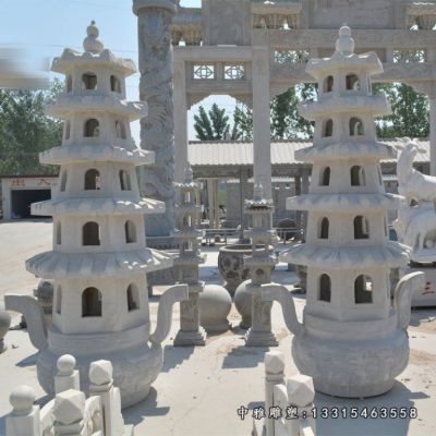 广场石雕塔雕塑