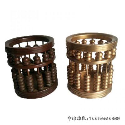 算盘景观铜雕