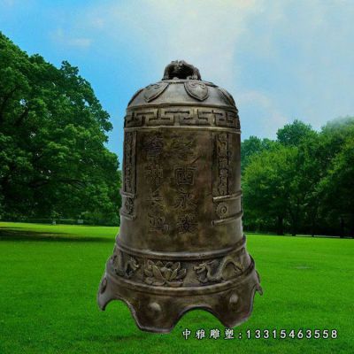 铜钟法器雕塑