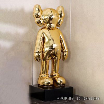 镜面机器人不锈钢雕塑