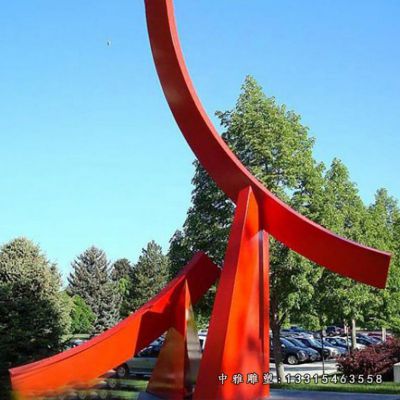 不锈钢大型风车摆件