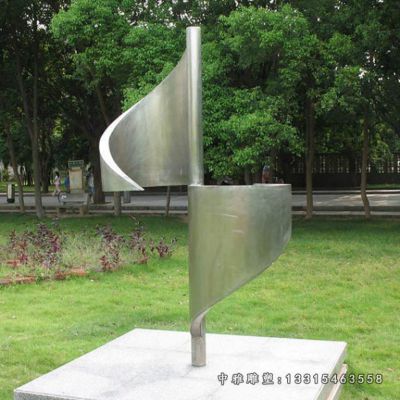 不锈钢广场风车雕塑