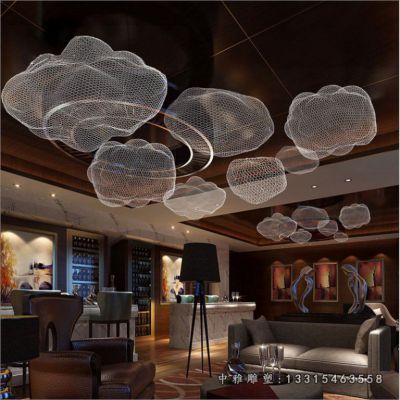 云朵不锈钢摆件