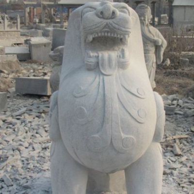 公园独角兽石雕雕塑