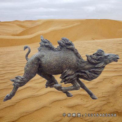骆驼铜雕动物