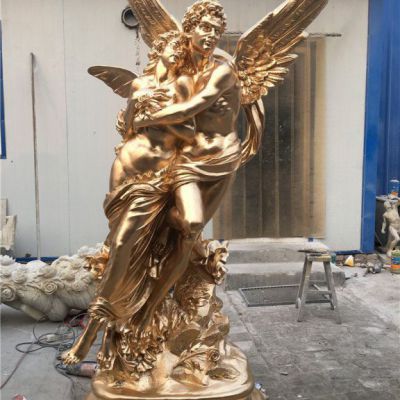 广场铜雕天使