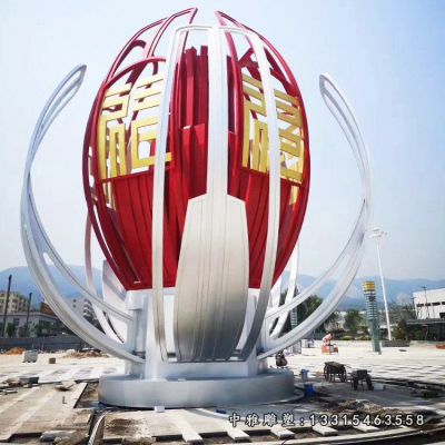 不锈钢广场景观雕塑