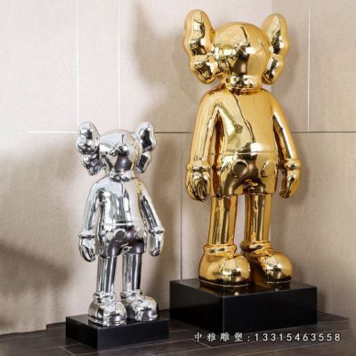 机器人广场不锈钢雕塑