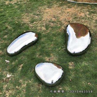 鹅卵石不锈钢摆件