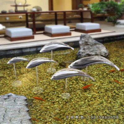 小鱼不锈钢摆件