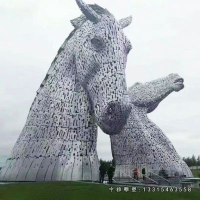 马不锈钢雕塑