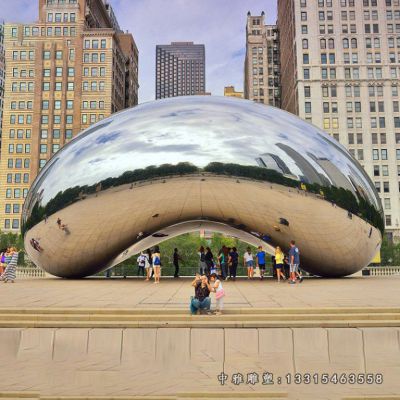 广场不锈钢景观雕塑