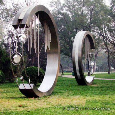 不锈钢景观喷泉雕塑