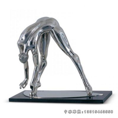 跳舞人物不锈钢雕塑