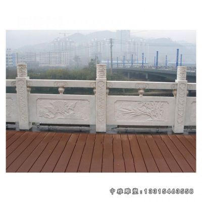 景观栏板石雕塑