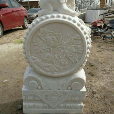 大象石雕抱鼓石雕塑