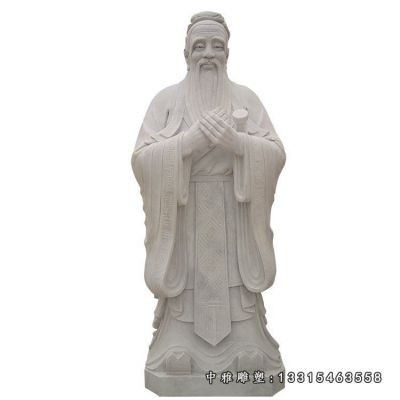 校园石雕孔子