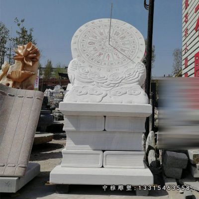 惜时日晷石雕