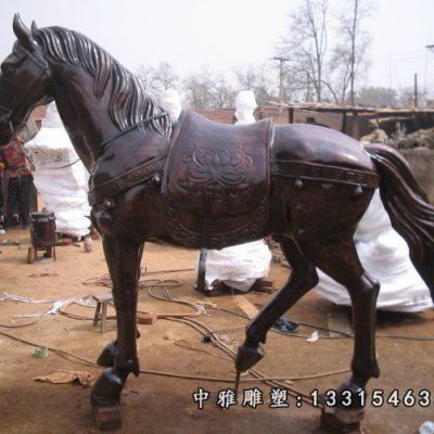 广场铜雕动物马摆件