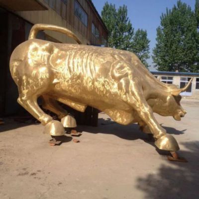 十二生肖铜雕牛