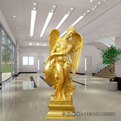 西方天使铜雕雕塑